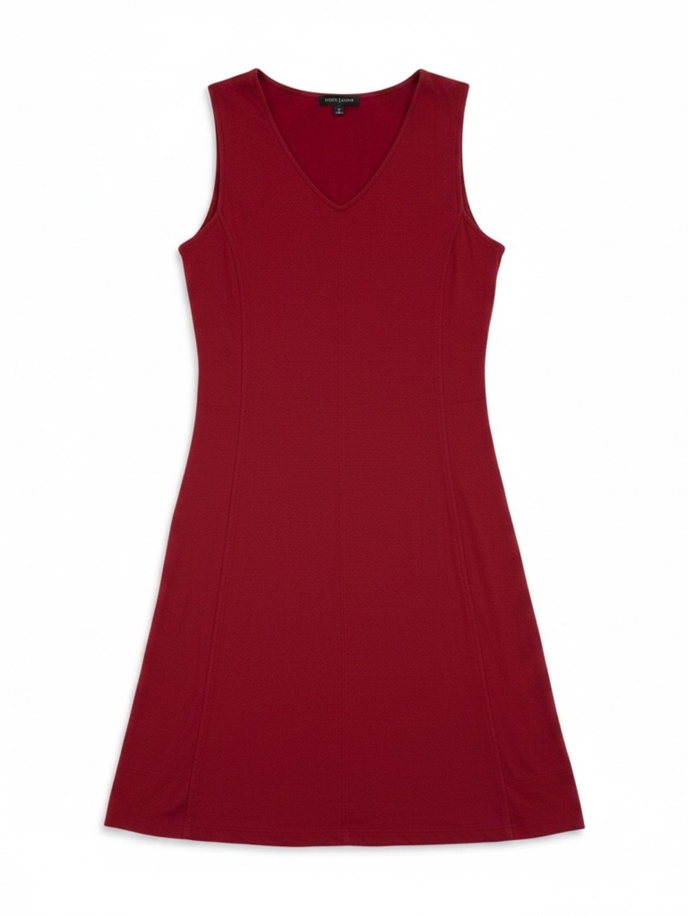 Eileen Fisher V Neckline A Line T Shirt Dress Womens Petite Small Casual Staple - Picture 3 of 13